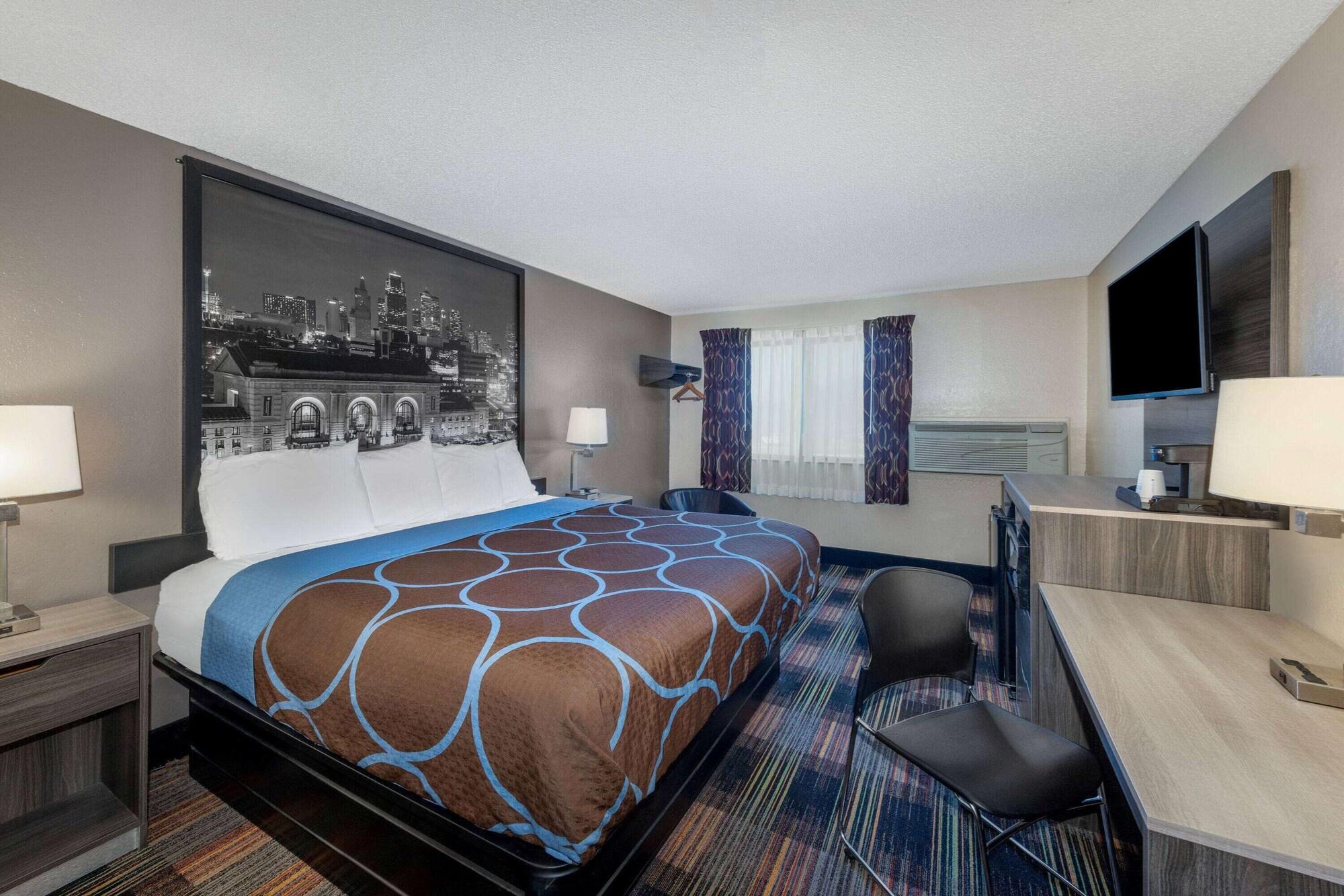 Super 8 By Wyndham Kansas City At Barry Road/Airport Buitenkant foto