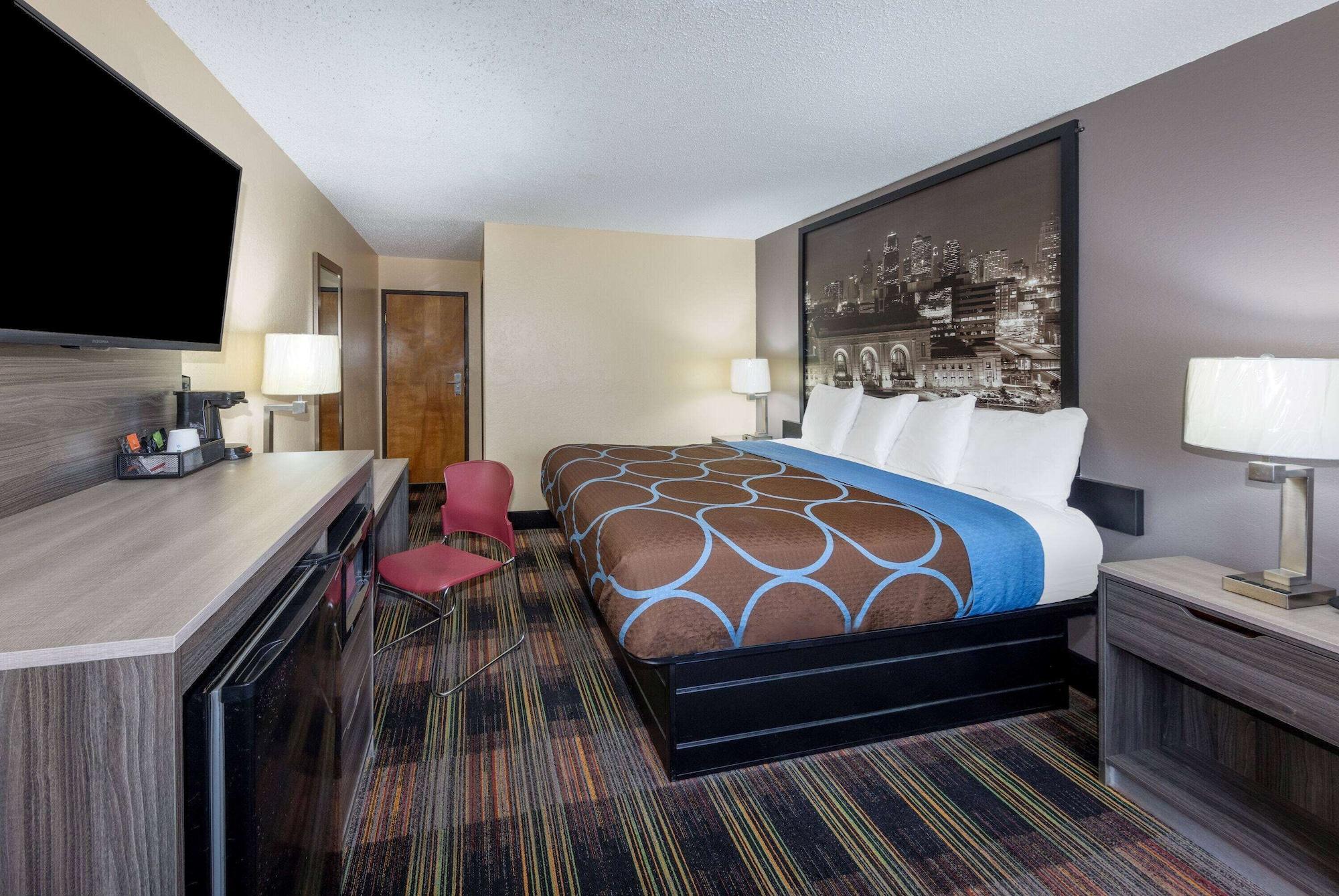Super 8 By Wyndham Kansas City At Barry Road/Airport Buitenkant foto